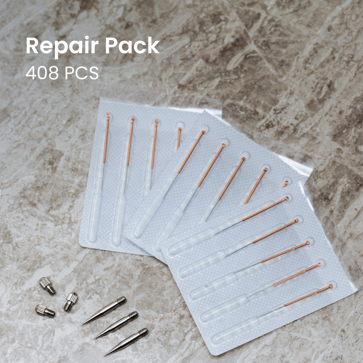 Pakketilbud: Beauty Spa Kit (10x) + Reparasjonspakke (408 stk) + Gratis guidebok